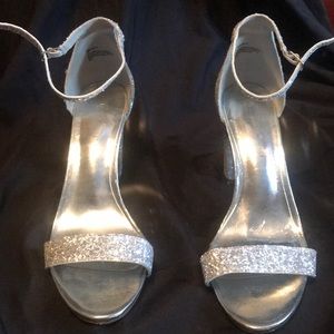 Madden Girl silver heels